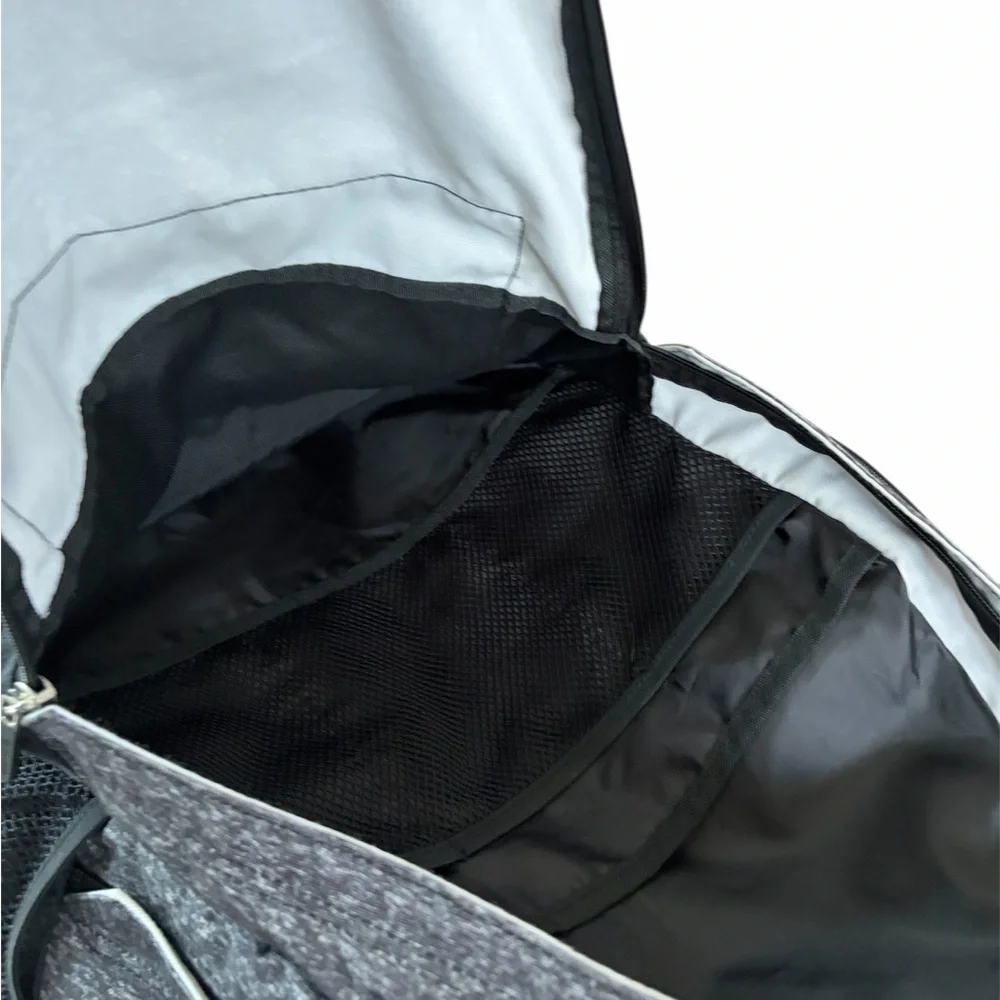 PINK Victoria's Secret Charcoal and Black Backpack